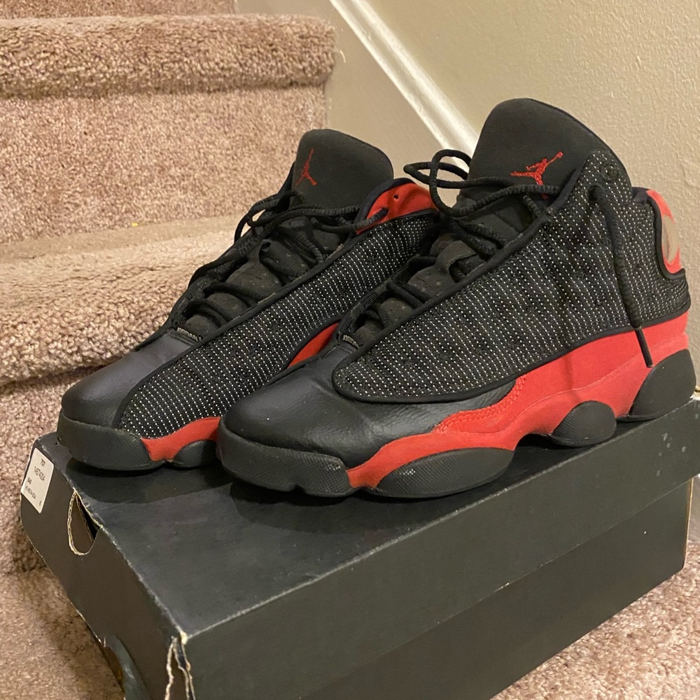 Air Jordan Retro 13 True Red and Black